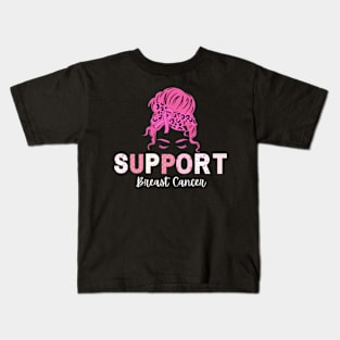 I'm The Storm Strong Women Breast Cancer Warrior Pink Ribbon Kids T-Shirt